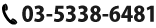 TEL 03-5338-6481